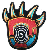 Wholesale NATIVE BEAR CLAW SYMBOL EMBROIDERED PATCH